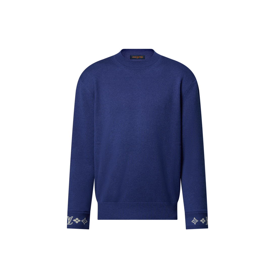 Louis Vuitton ネイビー長袖カットソー Cashmere Pullover - Ready-to-Wear | LOUIS VUITTON